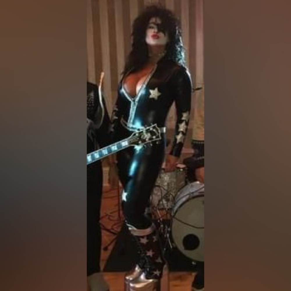 Homemade Kiss costume